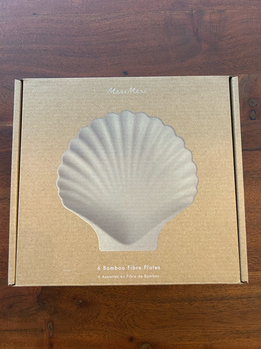 Meri Meri Bamboo Shell Plate Set
